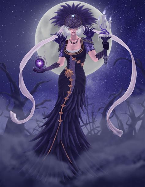 Nox the Goddess of Night by jesusdesu on DeviantArt