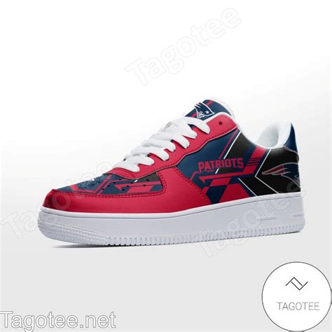 NFL New England Patriots Air Force Shoes - Tagotee