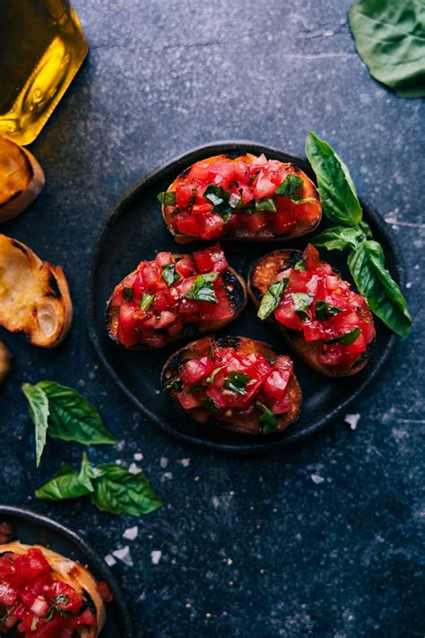 Italian Appetizers Bruschetta Recipe