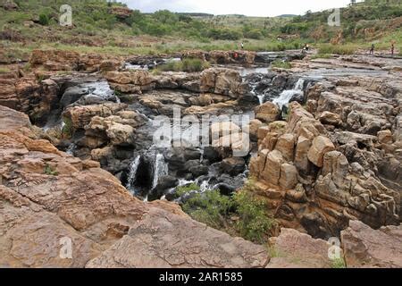 Bourke's Luck potholes, Graskop, Mpumalanga, South Africa Stock Photo ...