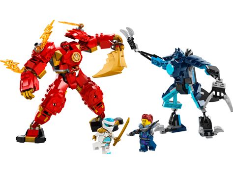 Kai's Elemental Fire Mech 71808 | NINJAGO® | Buy online at the Official ...