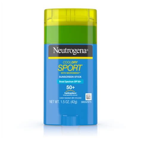 Neutrogena® CoolDry Sport Sunscreen Stick SPF 50, 1.5 fl oz - Kroger