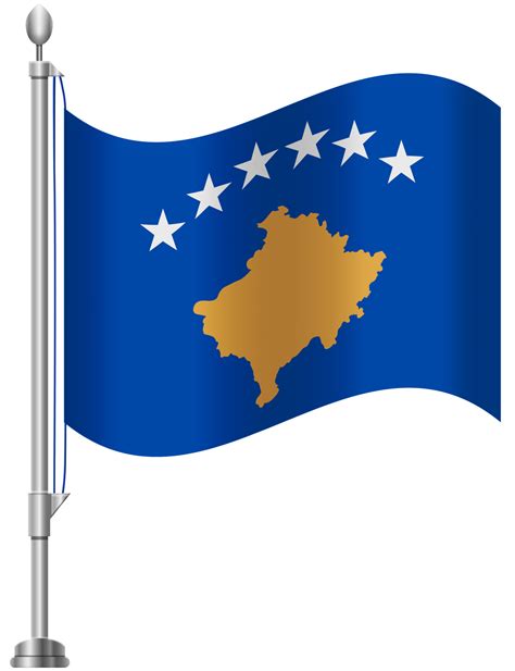 Kosovo Flag PNG Clip Art