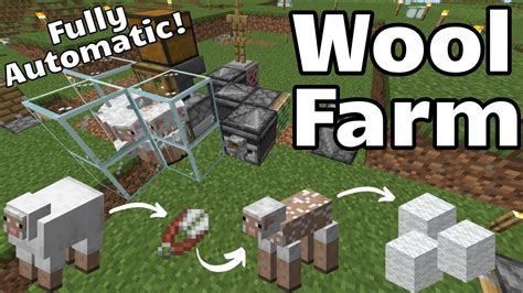 How To Build An Automatic Sheep Farm In Minecraft