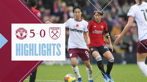 Highlights: Women's team lose out to Manchester United | West Ham ...