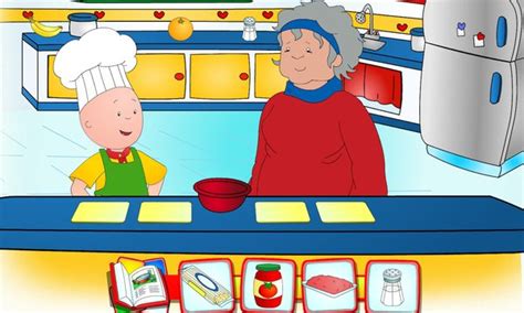 Caillou the Cook | NuMuKi