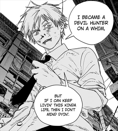 Francisco Park Info: Denji Chainsaw Man Manga Panels