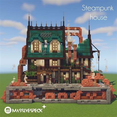 Minecraft Steampunk House Blueprints