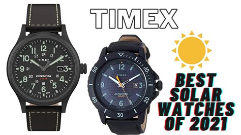 4 Best Timex Solar Watches of 2021-[Under $50 Only] - Review The Watch