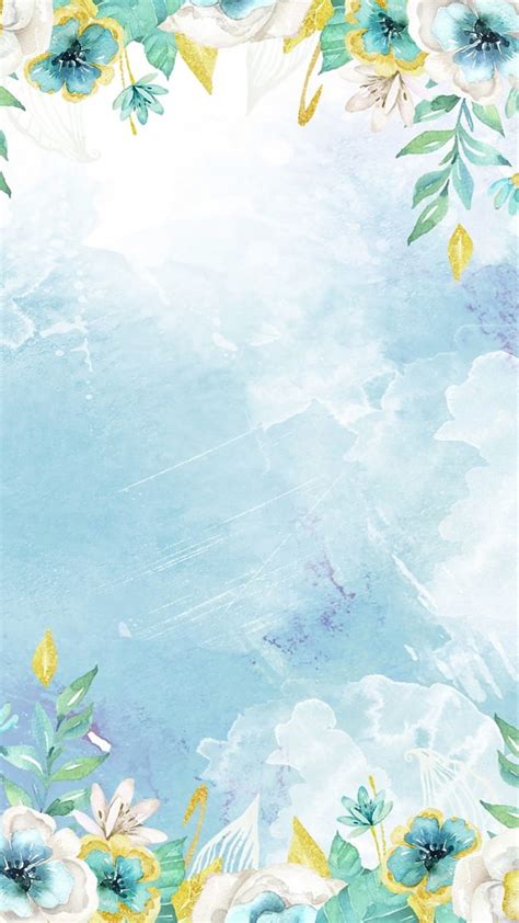 Aggregate more than 84 watercolor floral wallpaper latest - in.coedo.com.vn