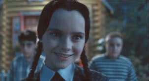 Wednesday Addams Smile Blank Template - Imgflip