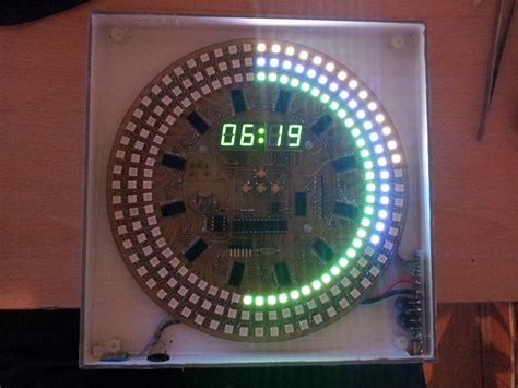 Electronic projects: Arduino LED clock