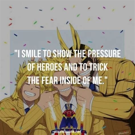 Best All Might Quotes from My Hero Academia | PixelsQuote.Net