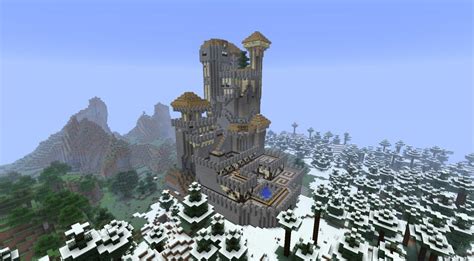 Mountain Castle High Minecraft Map