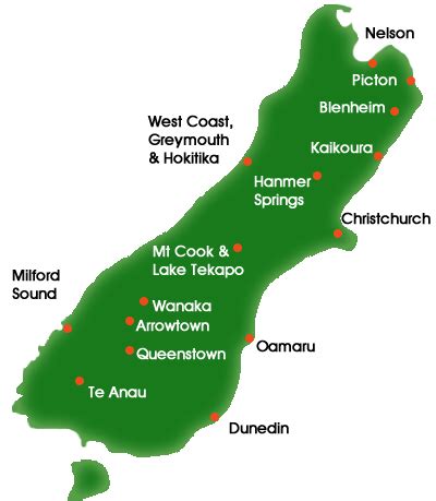 Things to Do in the South Island of New Zealand.