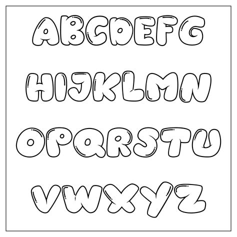 Large Font Letters - 10 Free PDF Printables | Printablee