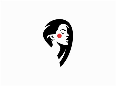 Woman logo by Lucian Radu on Dribbble Graphic Design Typography, Logo ...