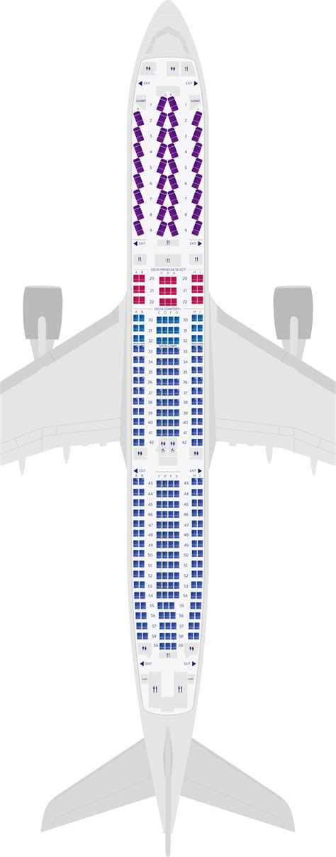 Airbus A333 Seating Chart