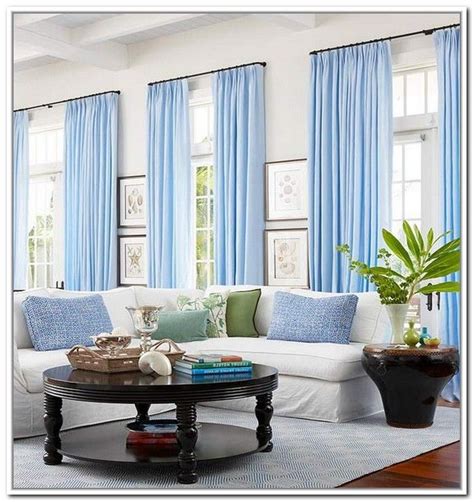 20++ Blue Curtains Living Room Ideas - PIMPHOMEE