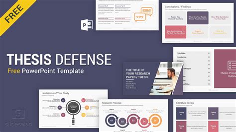 Thesis Defense Powerpoint Template Free Download - PRINTABLE TEMPLATES