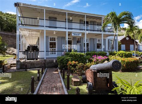 Admiral's House and Dockyard Museum, Nelson's Dockyard, Antigua, West ...