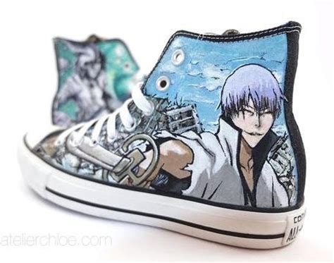 Anime Shoes Custom Painted Shoes Painted Vans Painted - Etsy