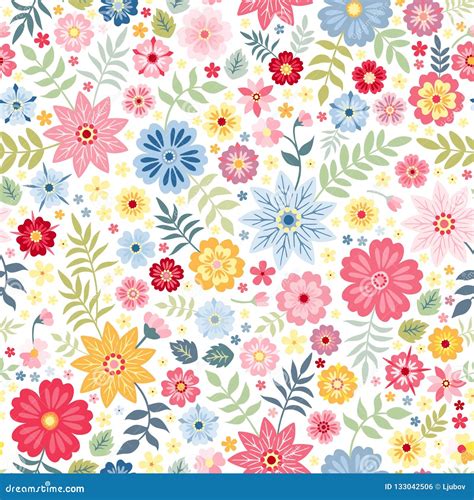 Set Of Cute Floral Templates Vector Illustration | CartoonDealer.com ...