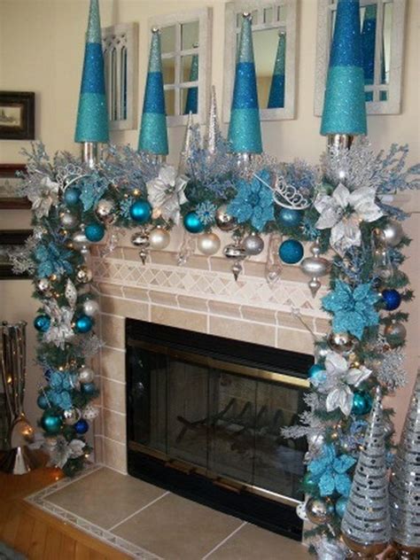 20+ Awesome Blue Christmas Decorations Ideas - SWEETYHOMEE