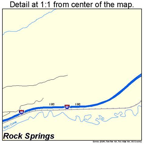 Rock Springs Wyoming Street Map 5667235