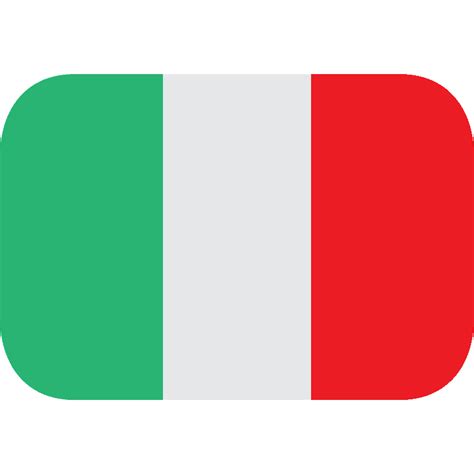 Italy flag emoji clipart. Free download transparent .PNG | Creazilla