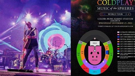 Berikut Harga Tiket Konser Coldplay di Malaysia, Presale nya Mulai ...