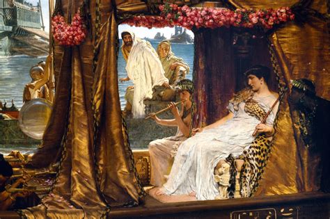 Cleopatra and Mark Antony's Decadent Love Affair