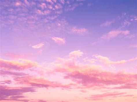 Pink clouds and purple blue sky 1230954 Stock Photo at Vecteezy