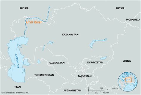 Ural River Map Europe - Daisie Corrianne