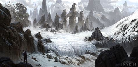 ArtStation - Skyrim - Hidden Peak Barrow