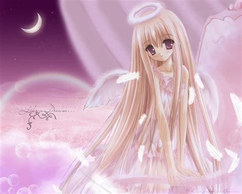 Angel Anime Girl Wallpapers - Wallpaper Cave