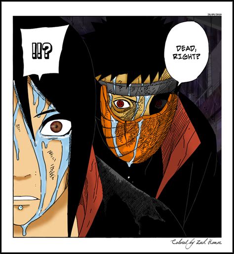 Konan vs Tobi Manga Coloring by LordSarito on DeviantArt