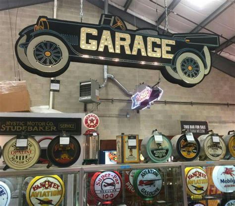 Vintage Metal Signs For Garage