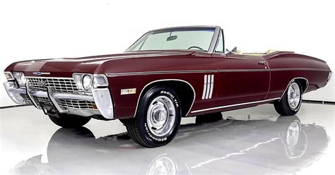 1968 Chevrolet Impala Convertible SS - 427 V8 with Factory Air