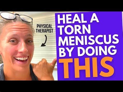 Torn meniscus exercises – Artofit