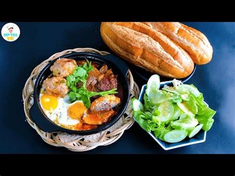 Cách làm BÁNH MÌ CHẢO siêu ngon cho bữa sáng hoàn hảo | Bếp Của Vợ ...