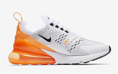 Nike Air Max 270 White Orange AH6789-104 - Sneaker Bar Detroit