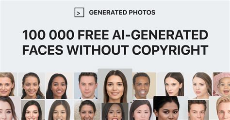 AI-Generated Faces: Free Resource of 100K Faces Without Copyright | by ...