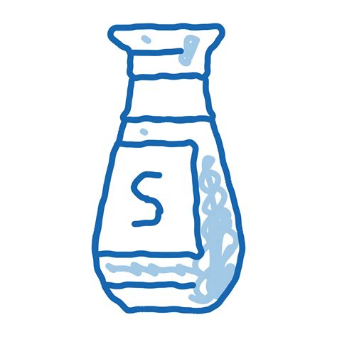 soy sauce bottle doodle icon hand drawn illustration 17792138 Vector ...