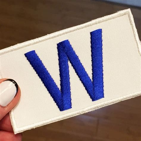 Chicago Cubs 2016 WIN Flag Patch - Etsy