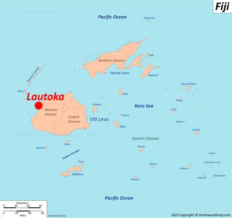 Lautoka Map | Fiji | Detailed Maps of Lautoka