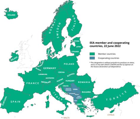 About Eionet countries — Eionet Portal