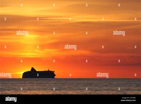 Cruise ship in the Baltic Sea Stock Photo - Alamy