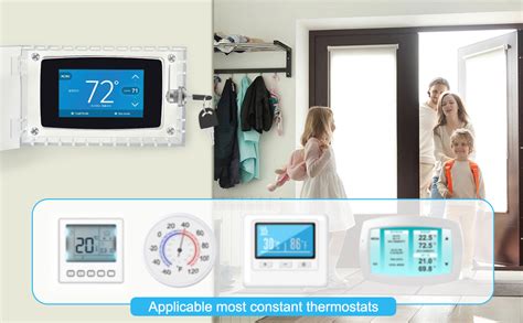 Amazon.com: Thermostat Lock Box with Key, Ac Lock Box Cover Universal ...