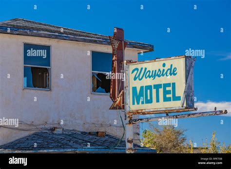 Abandoned Wayside Motel along Historic Route 66 in Grants, New Mexico ...